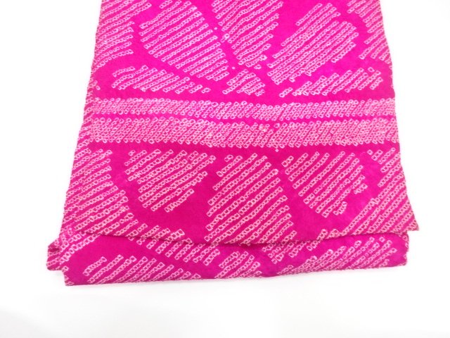  アンティーク　絞り　花模様名古屋帯